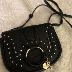 See by Chloe Hana Star-Studded Leather Bag